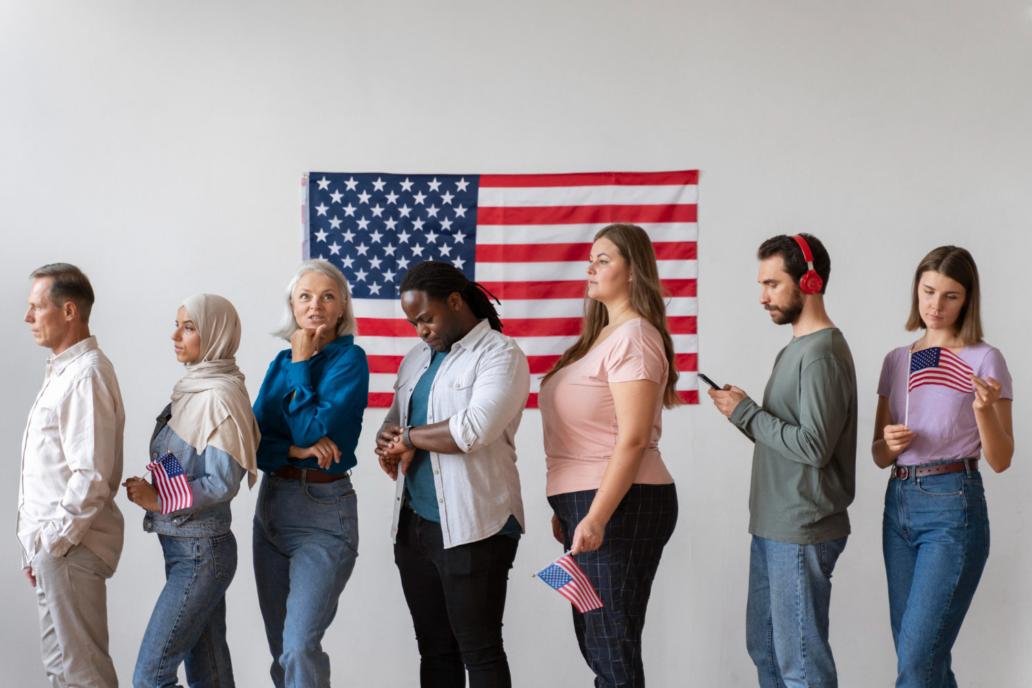 people waiting for job offers usa amercia